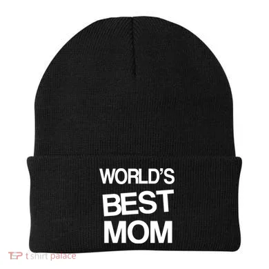 World's Best Mom Beanie
