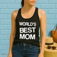 World's Best Mom Women's Tank Top thumb 2