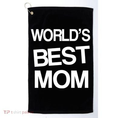 World's Best Mom Golf Towel