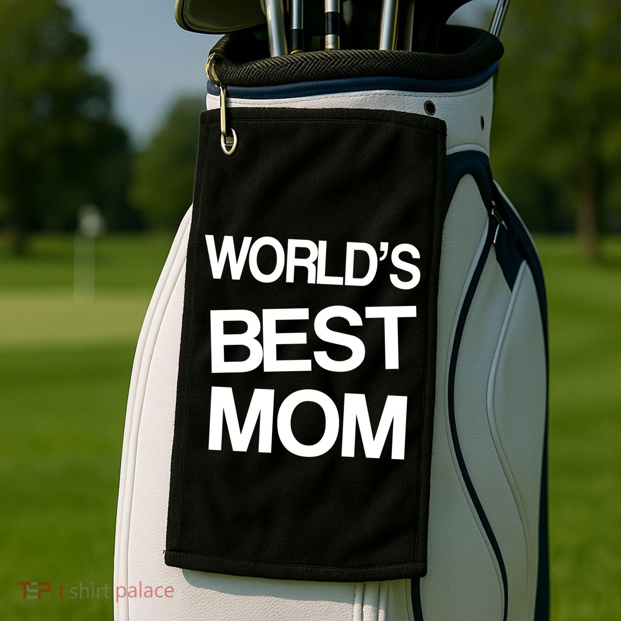 World's Best Mom Golf Towel