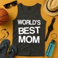 World's Best Mom Tank Top thumb 4