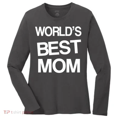 World's Best Mom Women's Long Sleeve Shirt