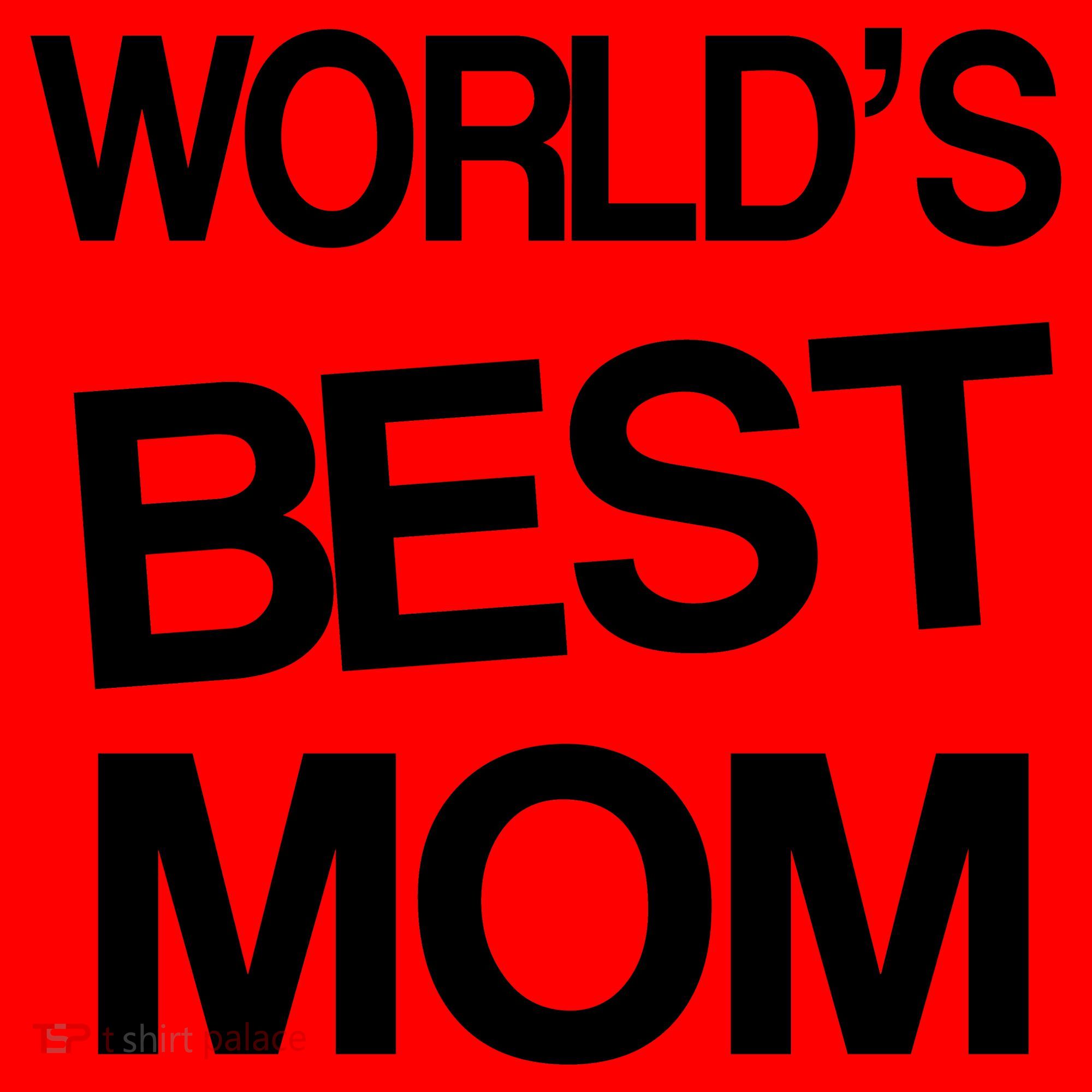 World's Best Mom Santa Hat