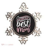 Worlds Best Mom Mothers Day Gift Ornament thumb 0