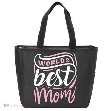Worlds Best Mom Mothers Day Gift Tote Bag