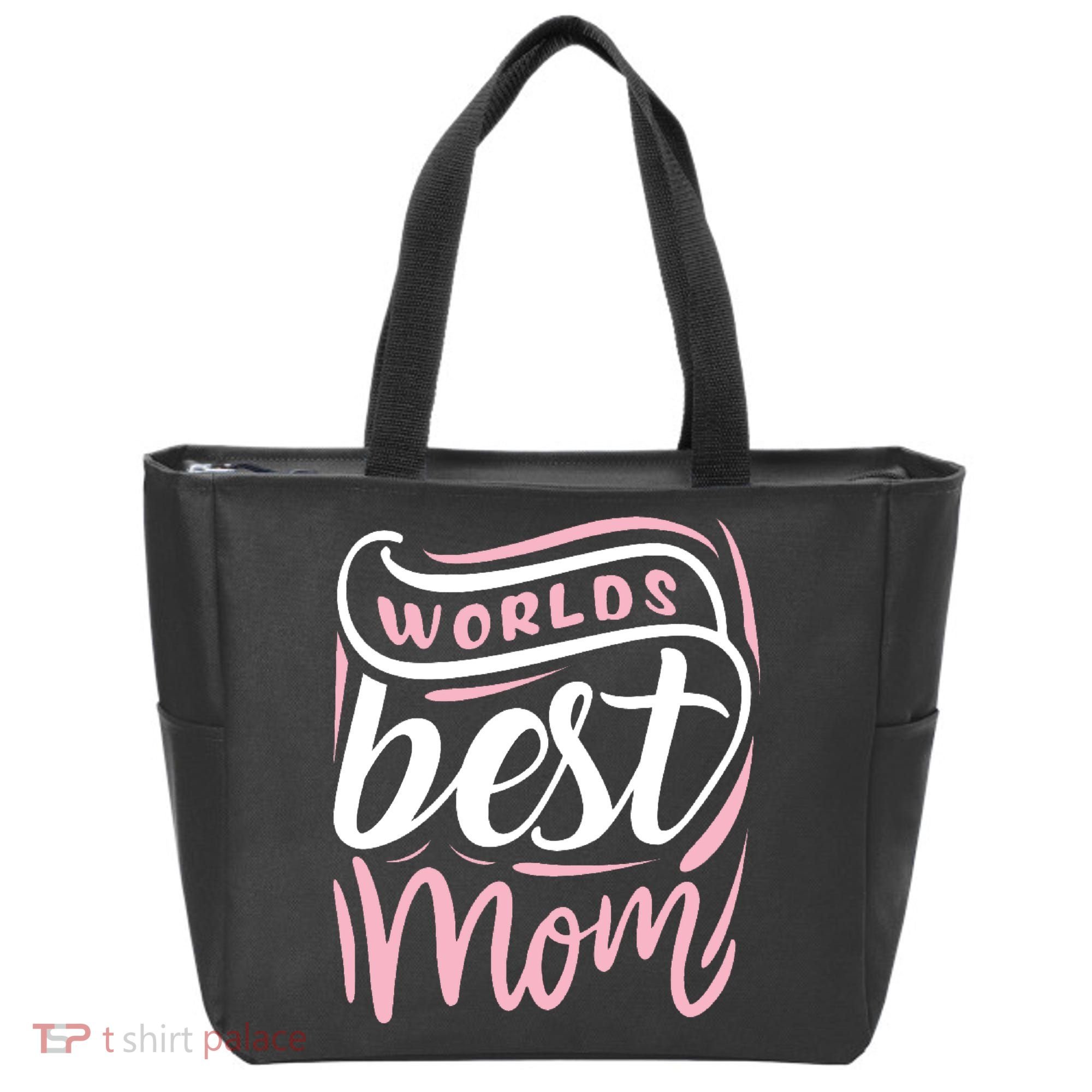 Worlds Best Mom Mothers Day Gift Tote Bag