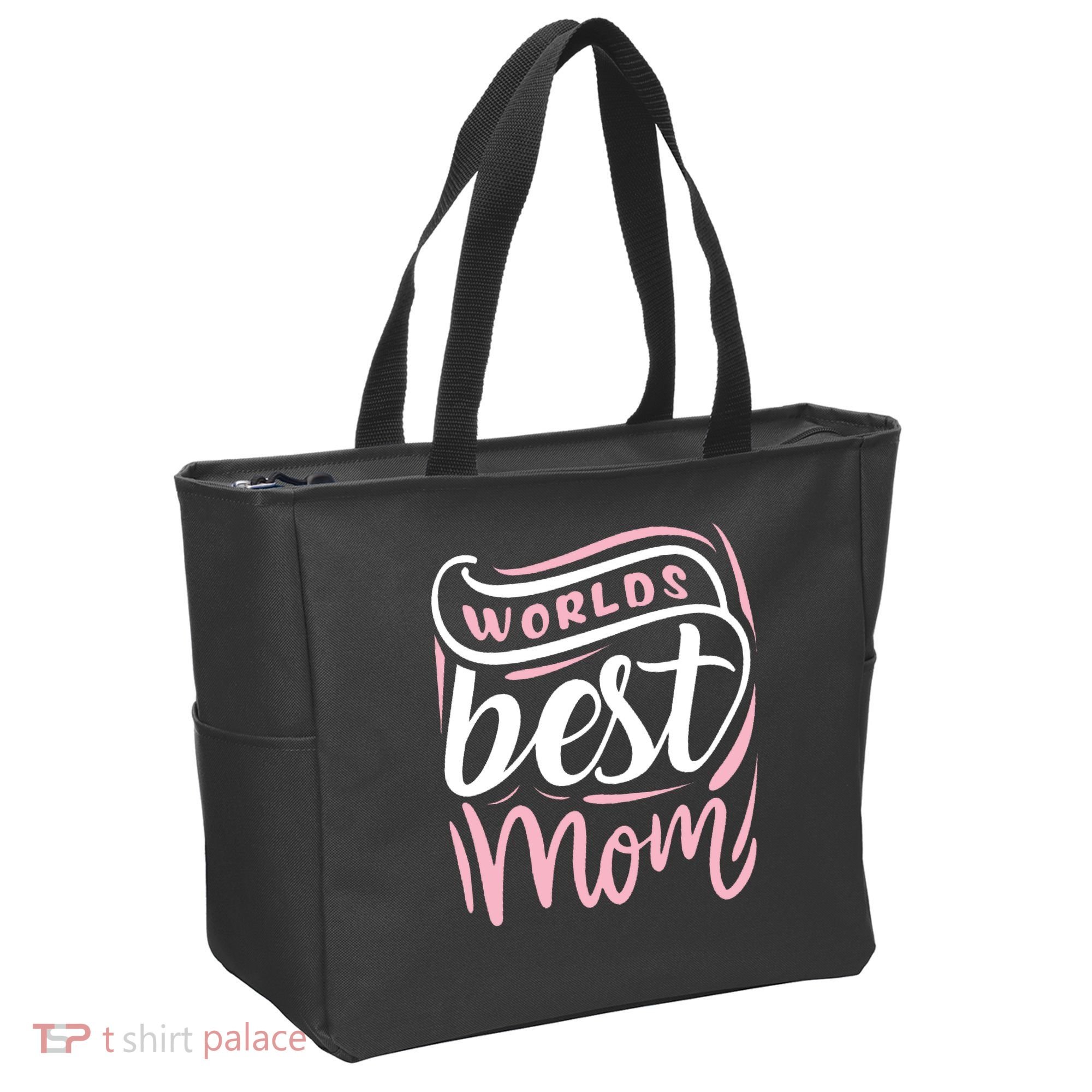 Worlds Best Mom Mothers Day Gift Tote Bag