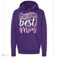 Worlds Best Mom Mothers Day Gift Hoodie thumb 0
