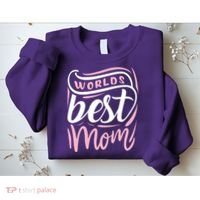 Worlds Best Mom Mothers Day Gift Sweatshirt thumb 2