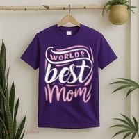 Worlds Best Mom Mothers Day Gift T-Shirt thumb 2