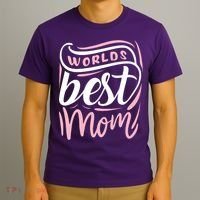 Worlds Best Mom Mothers Day Gift T-Shirt thumb 3