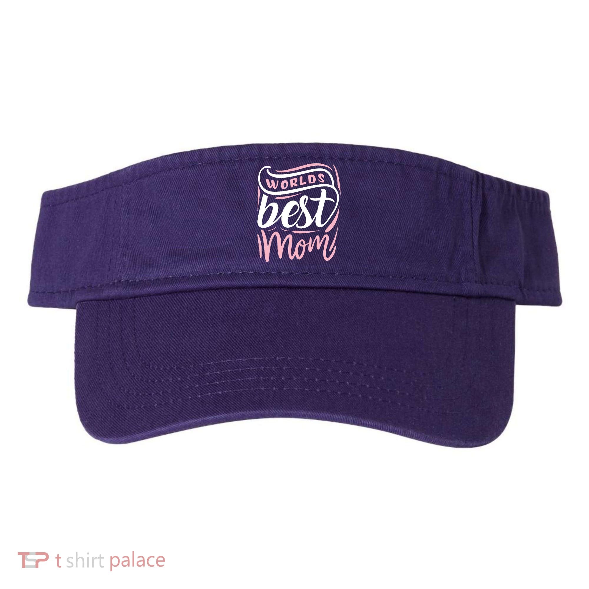 Worlds Best Mom Mothers Day Gift Visor