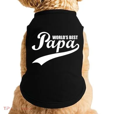 World's Best Papa Doggie Tank