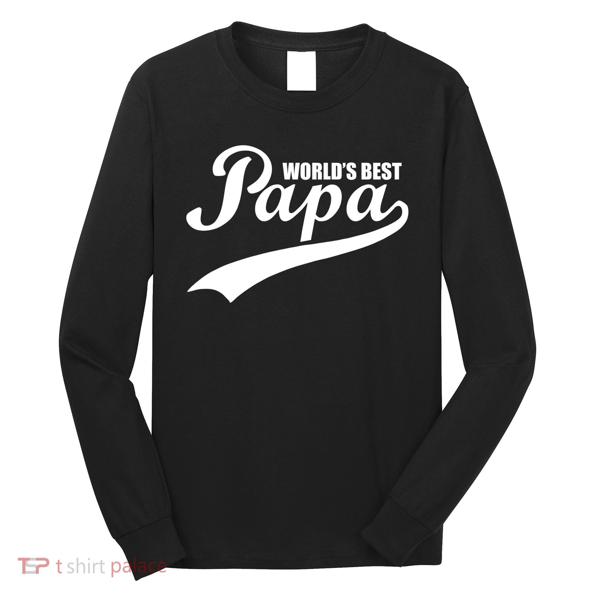 World's Best Papa Long Sleeve Shirt