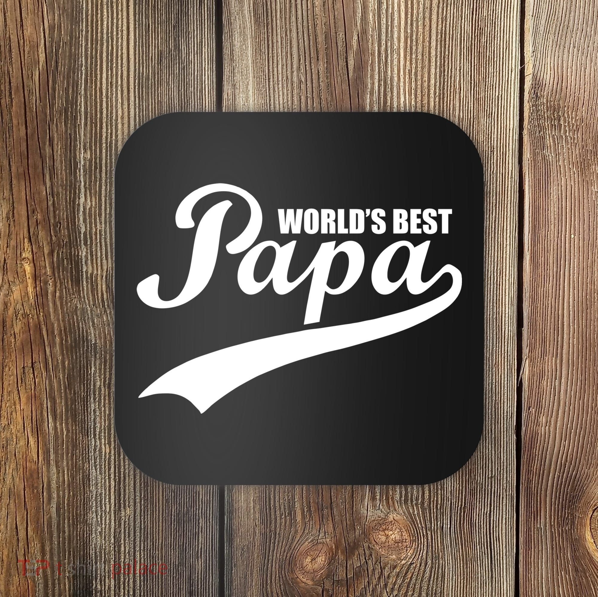 World's Best Papa Coaster