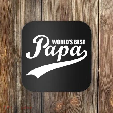 World's Best Papa Coaster