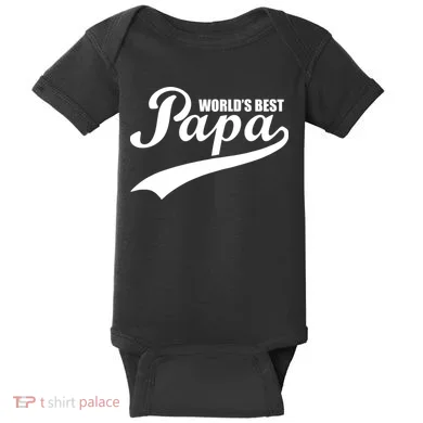 World's Best Papa Baby Bodysuit