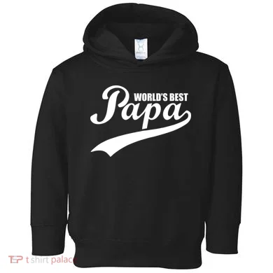 World's Best Papa Toddler Hoodie