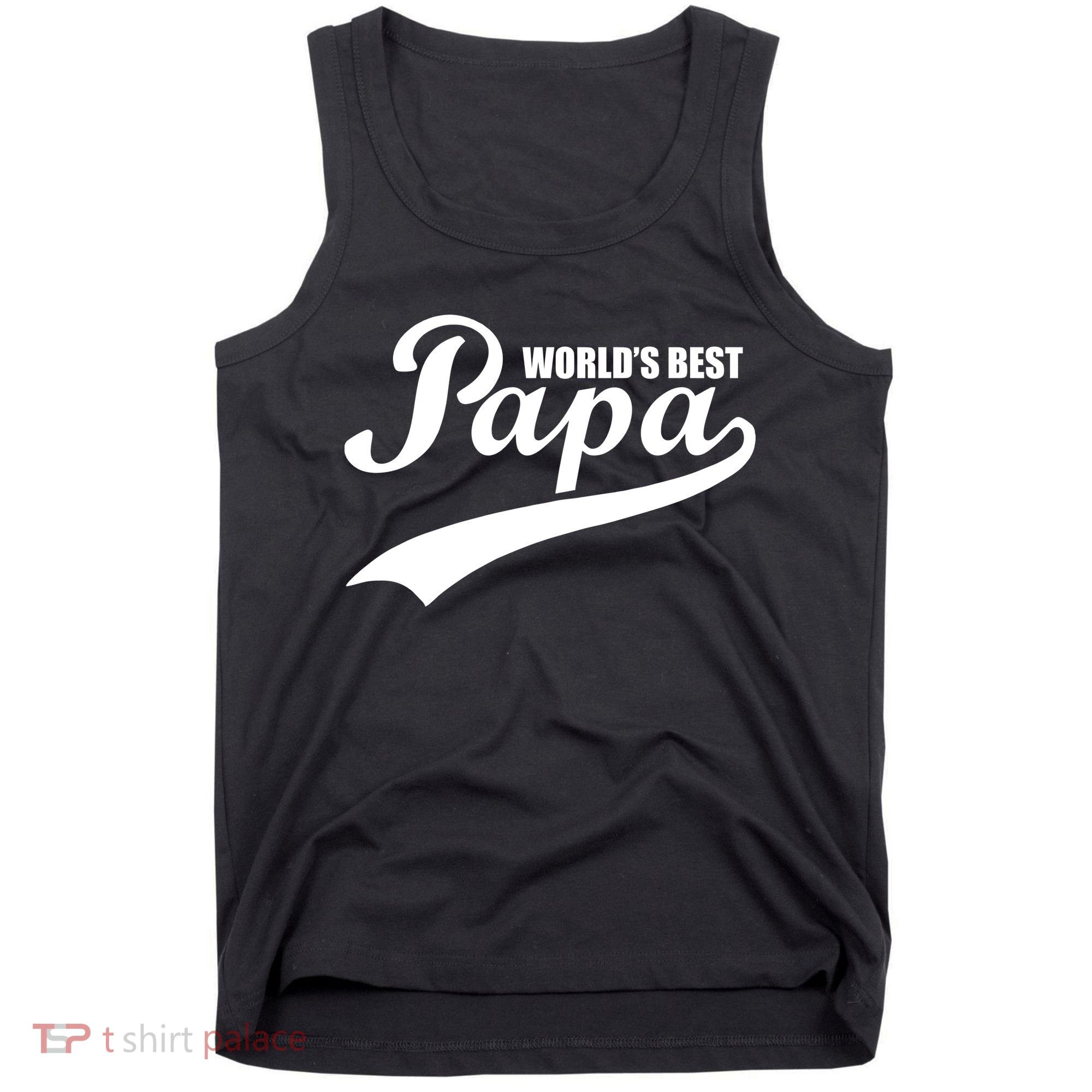 World's Best Papa Tank Top