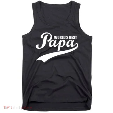 World's Best Papa Tank Top