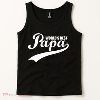 World's Best Papa Tank Top thumb 2