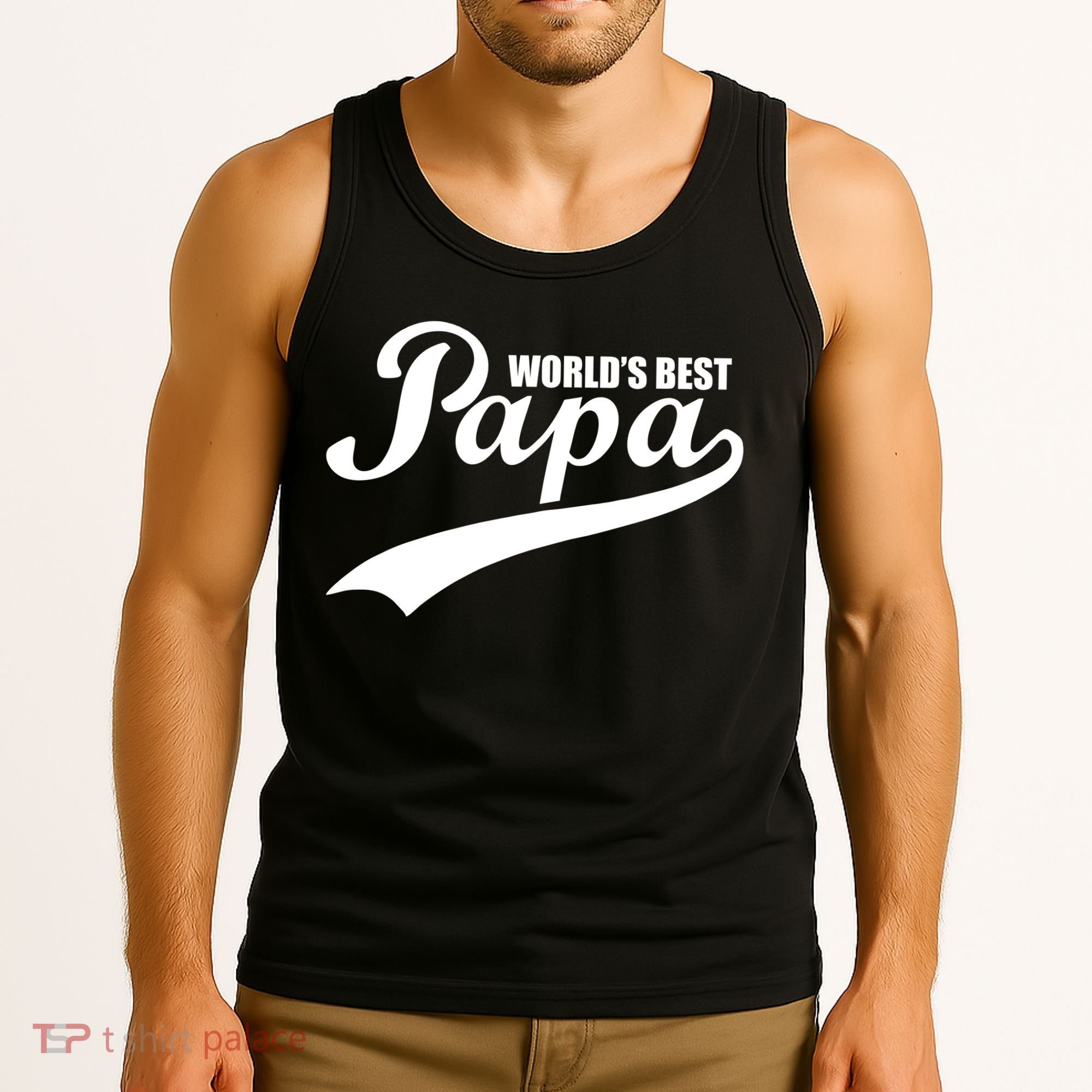 World's Best Papa Tank Top