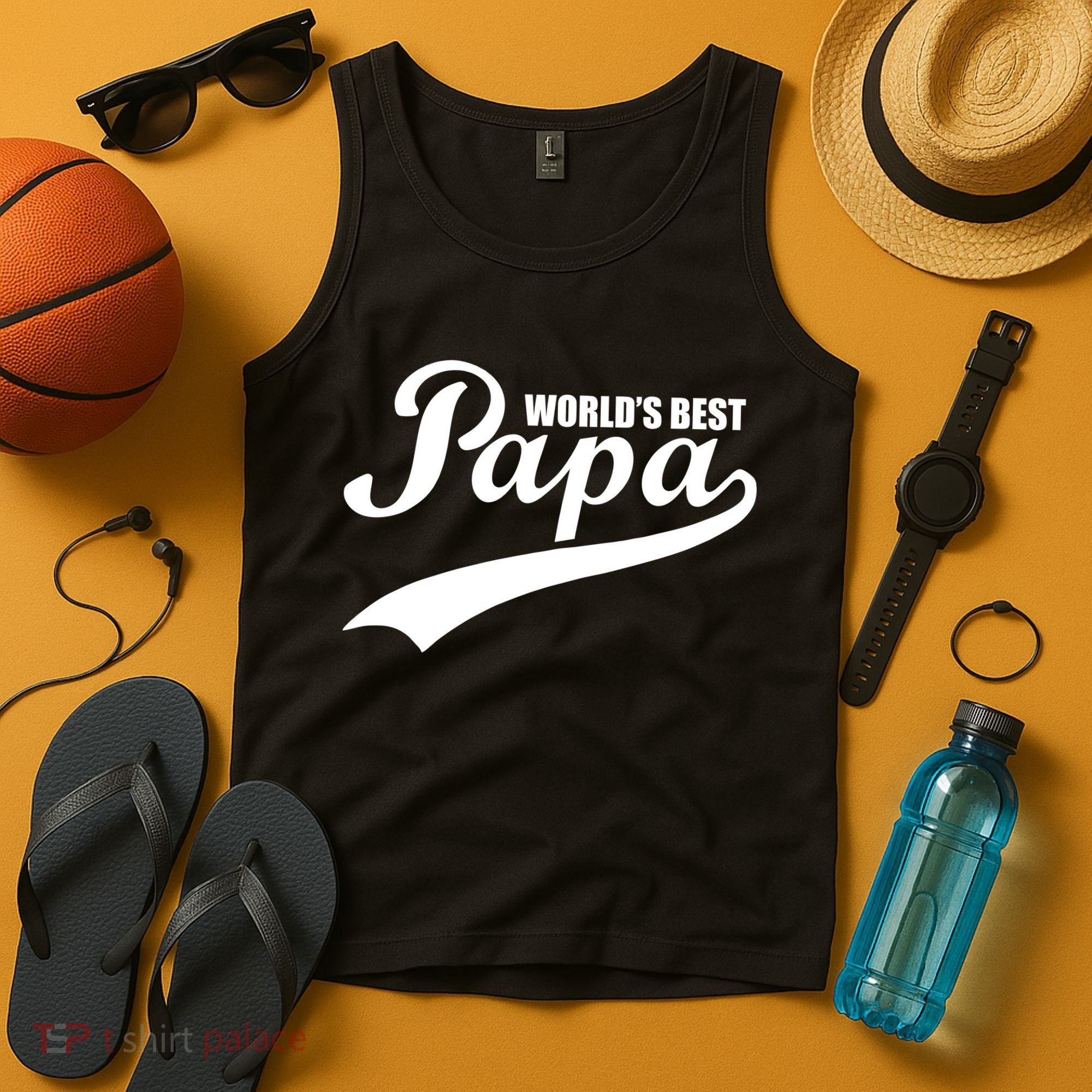 World's Best Papa Tank Top