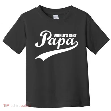 World's Best Papa Toddler T-Shirt