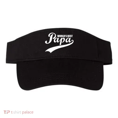 World's Best Papa Visor