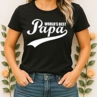 World's Best Papa Women's T-Shirt thumb 2