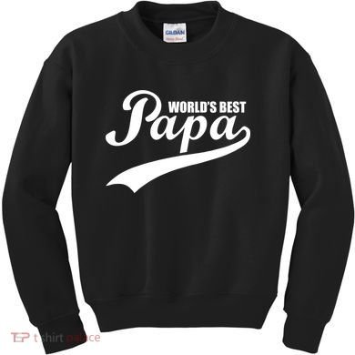 World's Best Papa Kids Sweatshirt