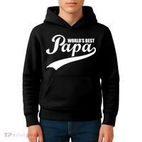 World's Best Papa Kids Hoodie thumb 4