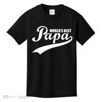 World's Best Papa Kids T-Shirt thumb 0