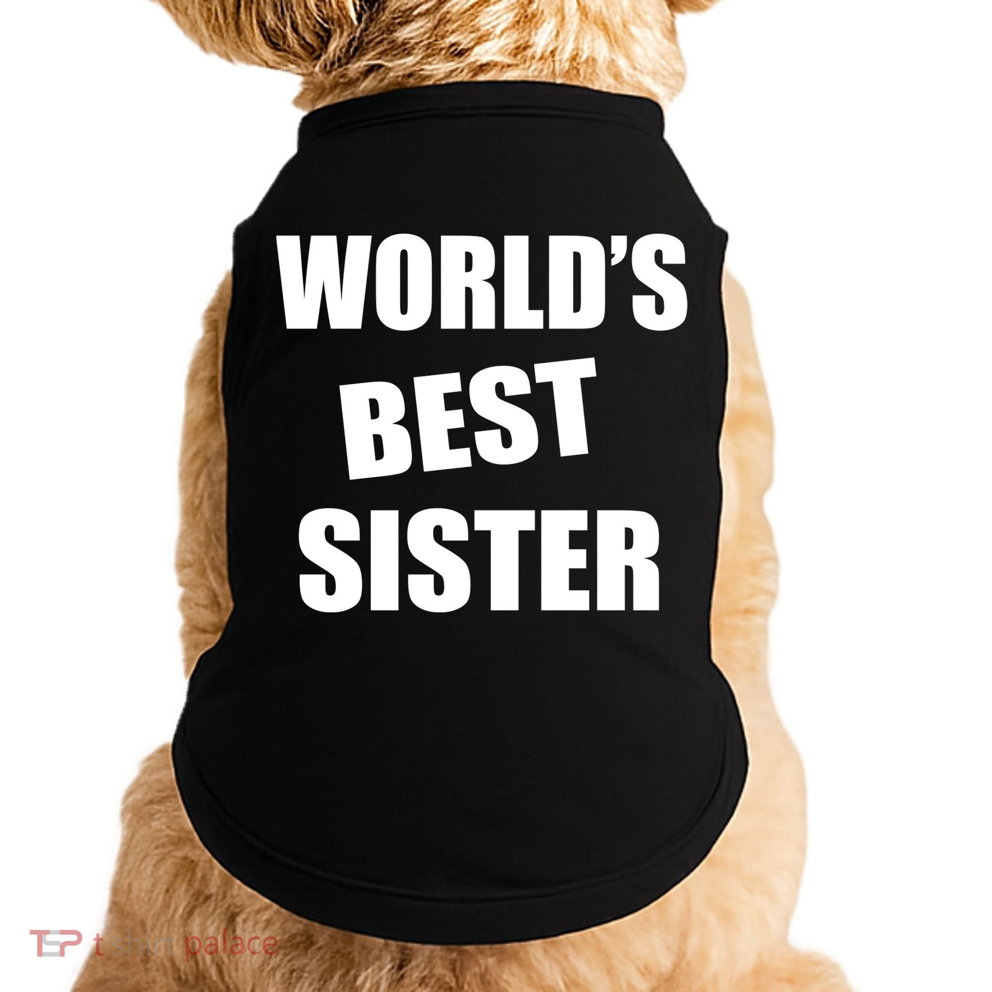 World's Best Sister Doggie Tank