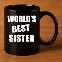 World's Best Sister 11oz C Handle Ceramic Mug thumb 3