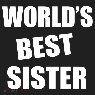 World's Best Sister 11oz C Handle Ceramic Mug