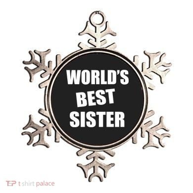 World's Best Sister Ornament