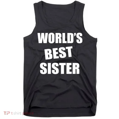 World's Best Sister Tank Top