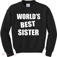 World's Best Sister Kids Sweatshirt thumb 0