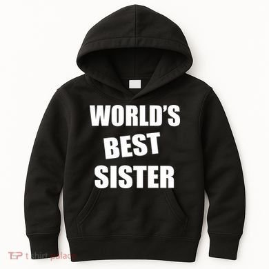 World's Best Sister Kids Hoodie