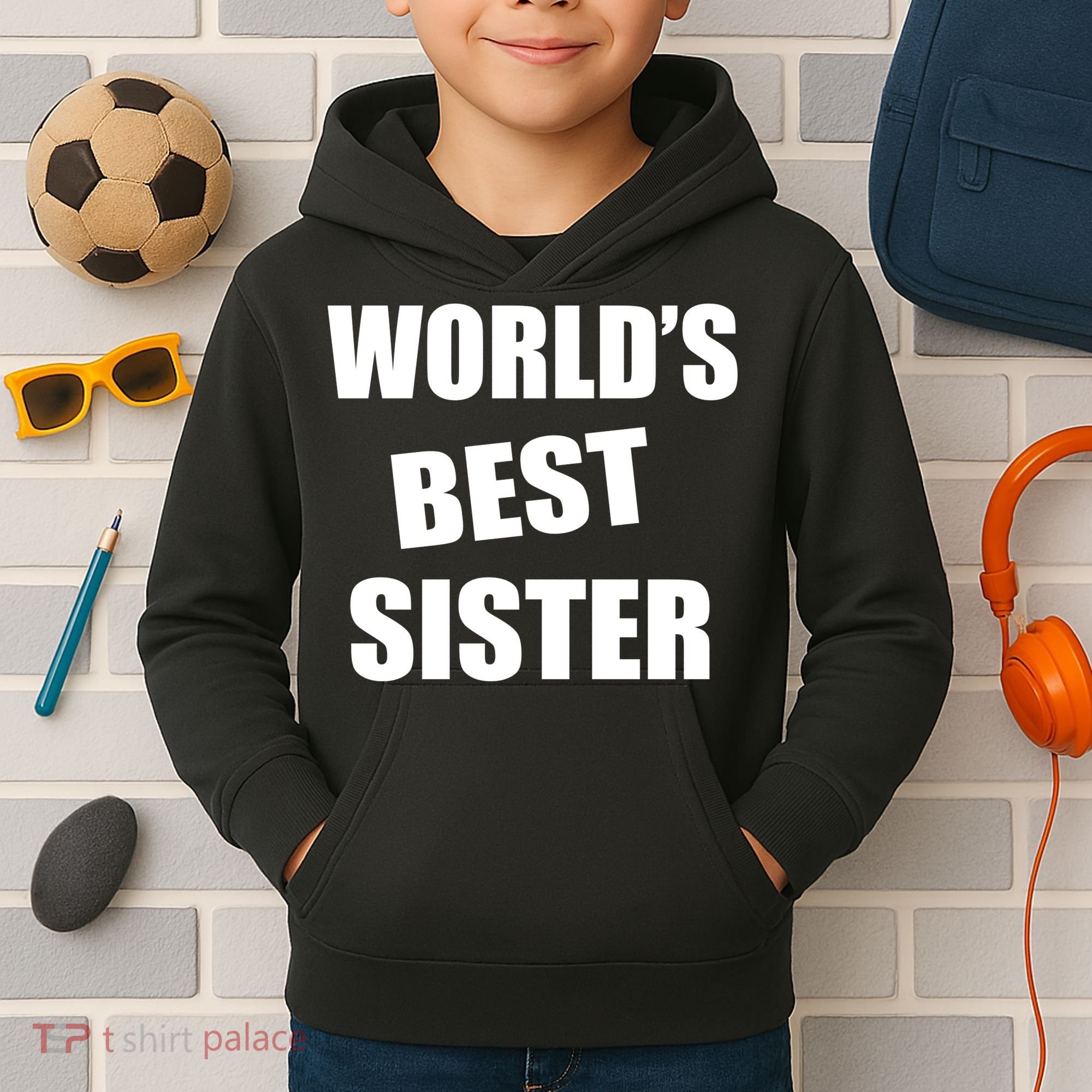 World's Best Sister Kids Hoodie