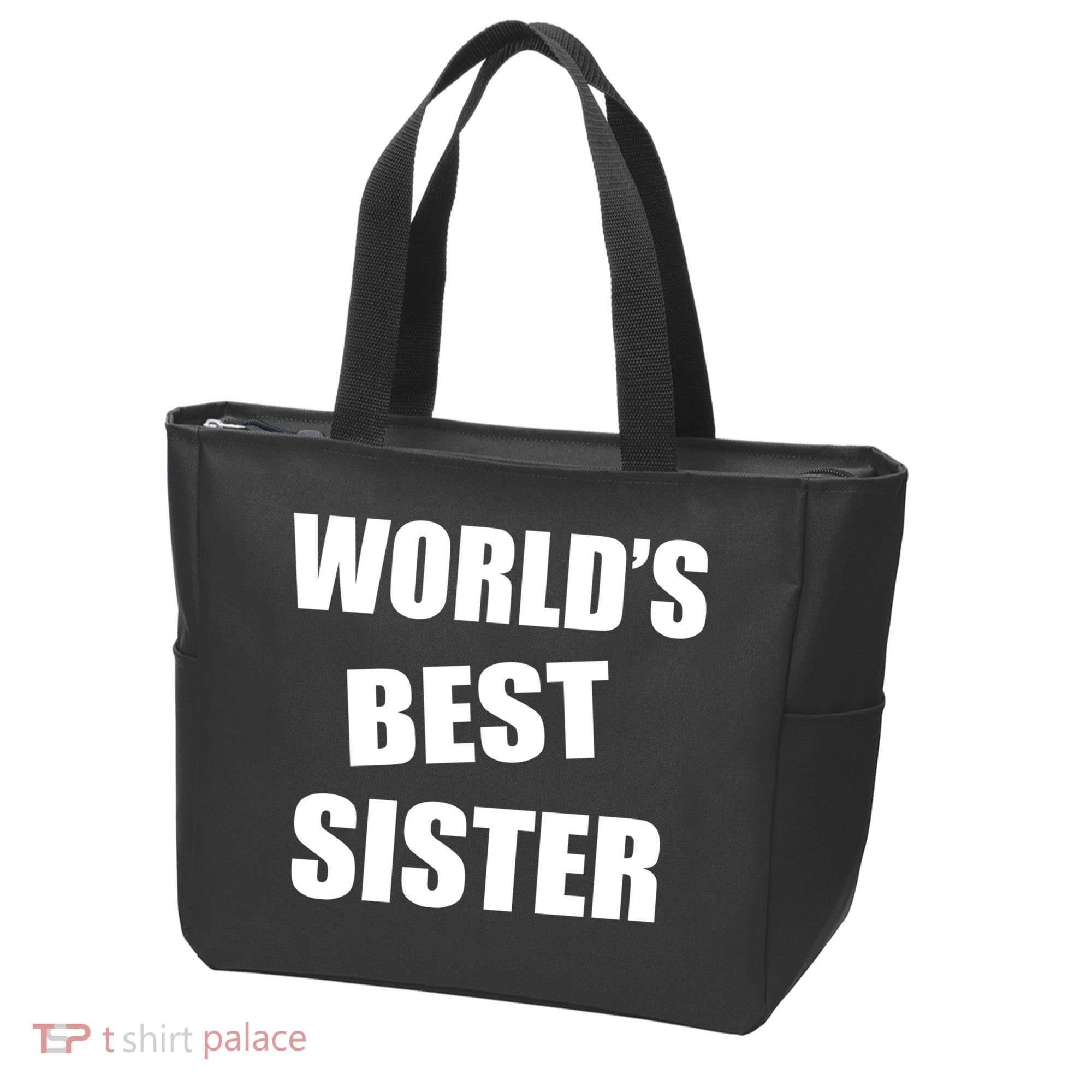 World's Best Sister Tote Bag