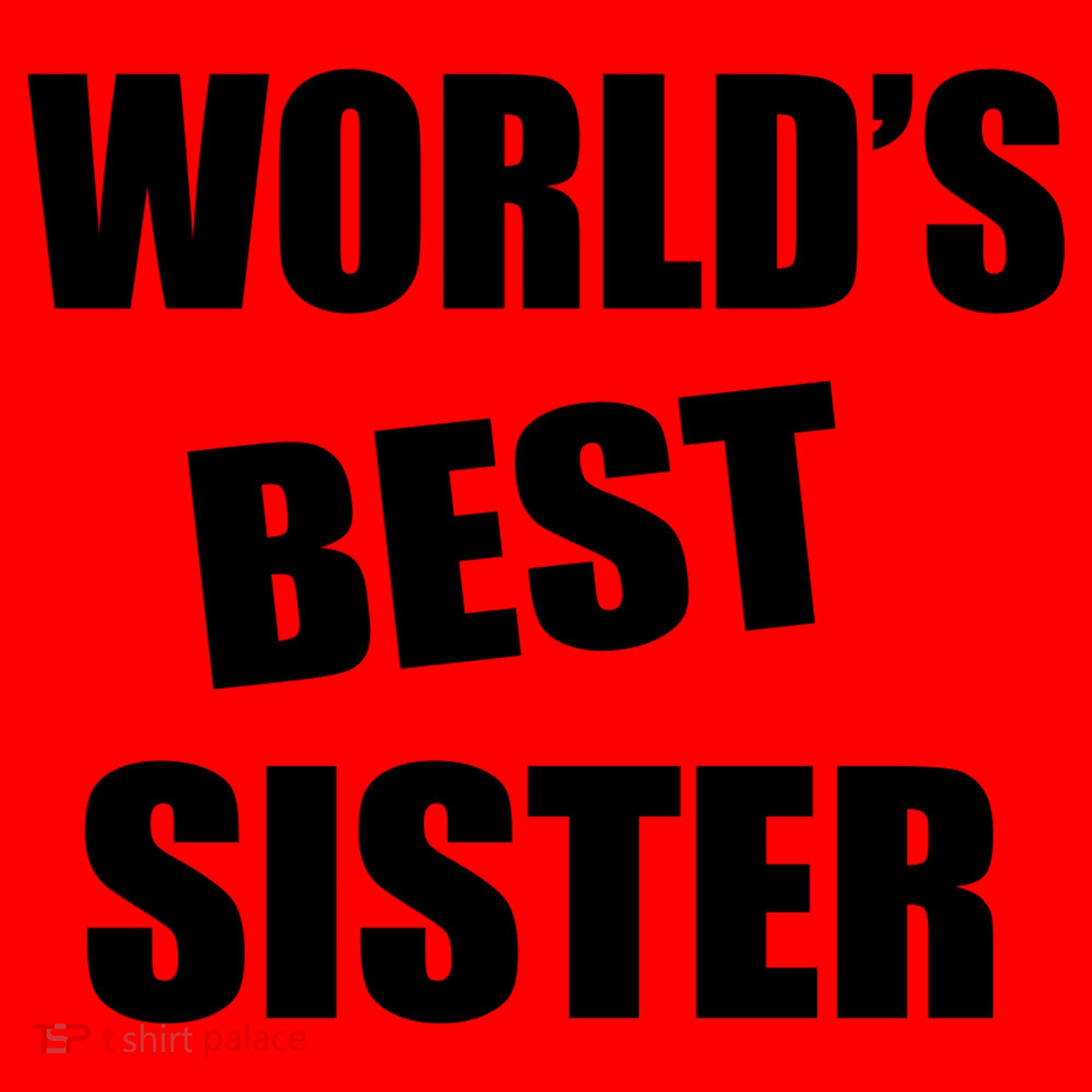 World's Best Sister Santa Hat