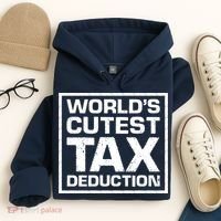 World's Cutest Tax Deduction Hoodie thumb 4