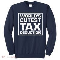 World's Cutest Tax Deduction Sweatshirt thumb 0
