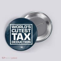 World's Cutest Tax Deduction Button thumb 0