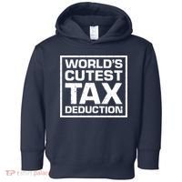 World's Cutest Tax Deduction Toddler Hoodie thumb 0