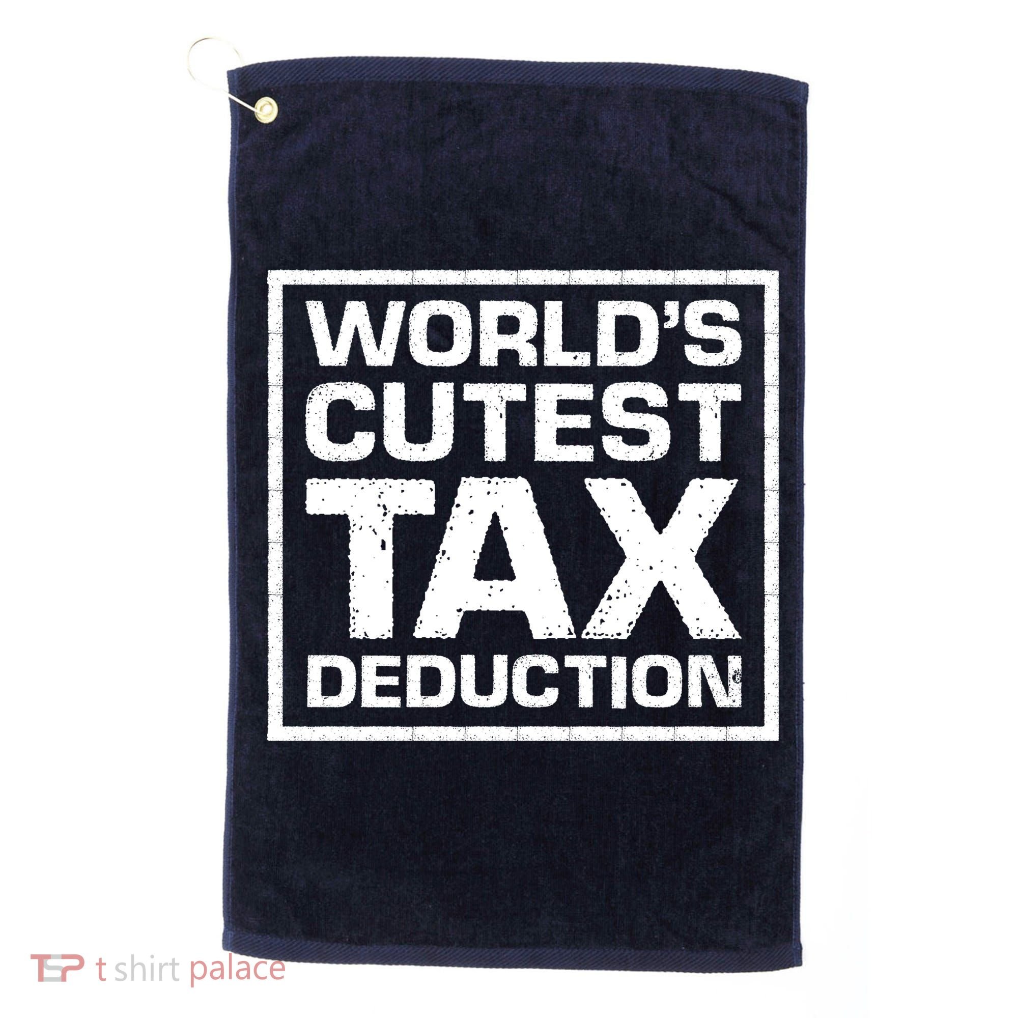 World's Cutest Tax Deduction Golf Towel