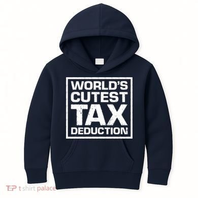 World's Cutest Tax Deduction Kids Hoodie