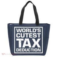 World's Cutest Tax Deduction Tote Bag thumb 0